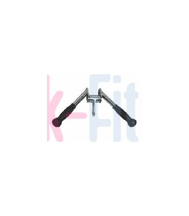 Triceps Curvo Goma.Accesorios peso libre.Topes barra,agarres,