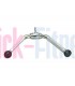 Triceps Curvo Tope Bola Quick Fitness Accesorios peso libre