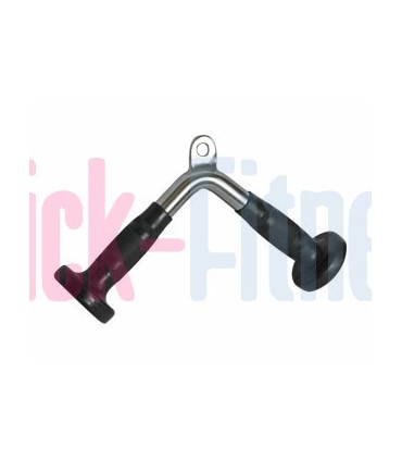 Triceps Curvo Tope Arandela Goma  Peso libre, accesorios, agarres