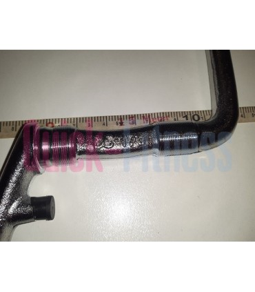 Repuesto Bielas monoblock BMX 170mm  Acero Cromado Biela bici estática