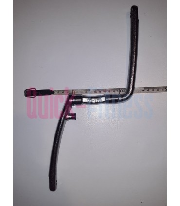 Repuesto Bielas monoblock BMX 170mm  Acero Cromado Biela bici estática