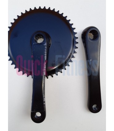 juego de bielas Isis 10 puntas para bici spinning GAC BK 102 Recambios