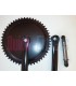 Juego de bielas + eje pedalier para Tentable SP800. Recambios spinning