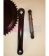 Juego de bielas + eje pedalier para Tentable SP800. Recambios spinning