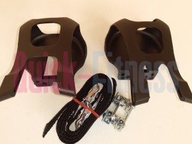 Punteras calpies + correas calapies Pedales spinning.Recambios spinning