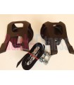 CALAPIES CON CORREAS (PAR) para pedales spinning