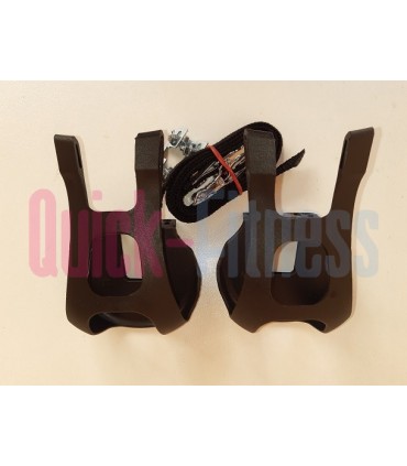 Punteras calpies + correas calapies Pedales spinning.Recambios spinning