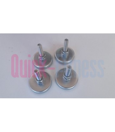 repuesto 4 Patas niveladoras para bicis spinning recambios Salter