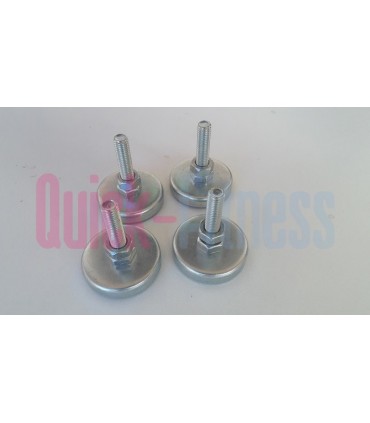 repuesto 4 Patas niveladoras para bicis spinning recambios Salter