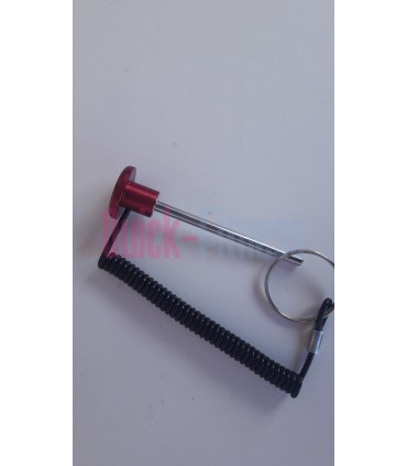 recambio pincho selector de placas con cordón para máquinas de musculación