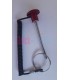 recambio pincho selector de placas con cordón para máquinas de musculación
