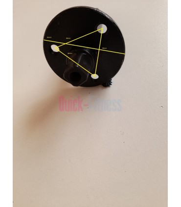 Repuesto Eje pedalier bici spinning BH H9162 SB 2.2 Repuesto spinning BH