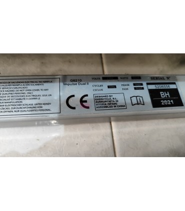 Banda para cinta de correr BH Fitness BH Impulse Dual II G6210