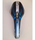 Sillín spinning con Desahogo Prostático Negro/Azul 280mm x 110mm Recambios spinning sillines